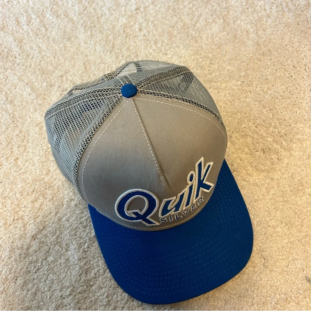 Mens Quiksilver New Era Mesh SnapBack Trucker Hat - Picture 14 of 14
